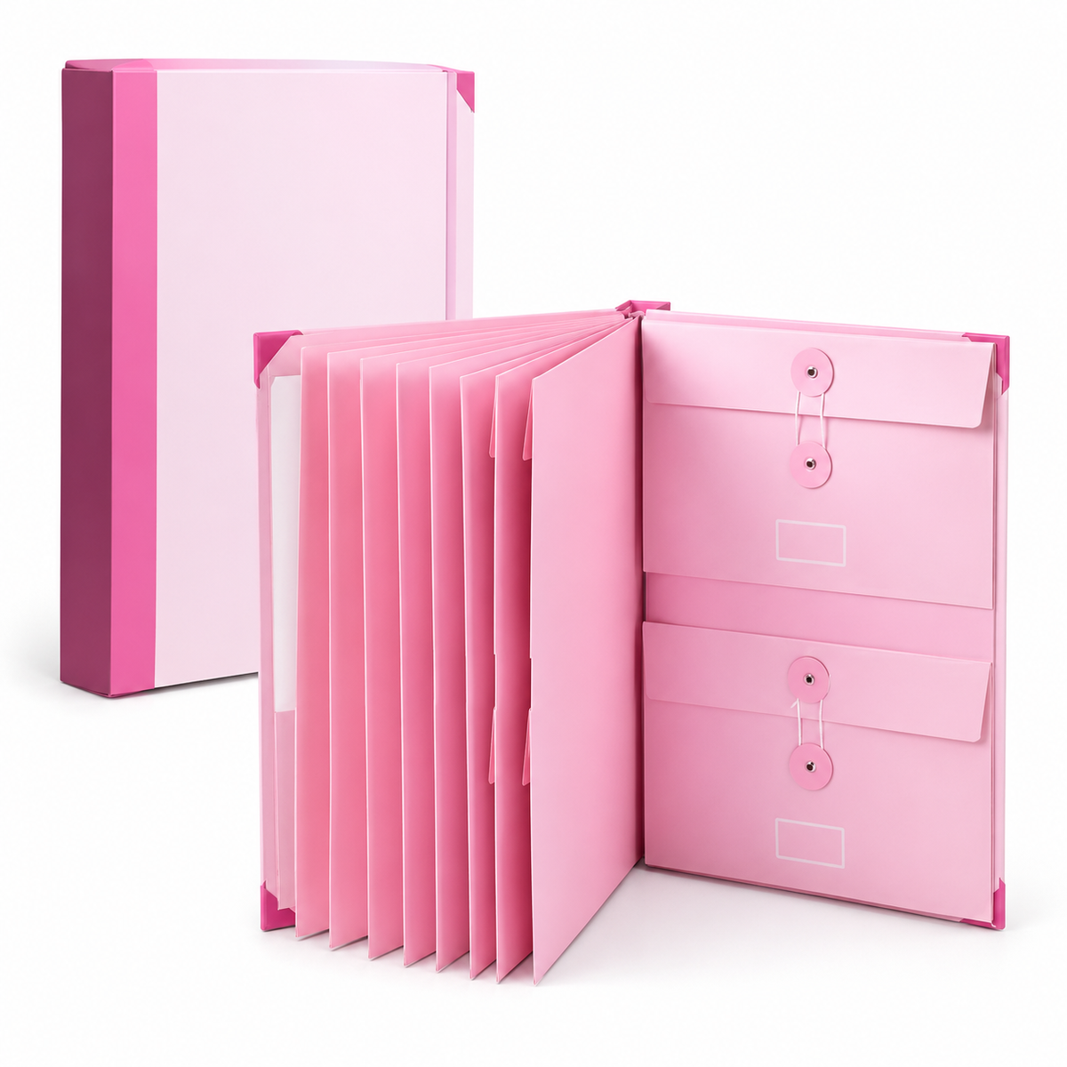 Roselle Document Organizer Paper Accordion File With Tabs