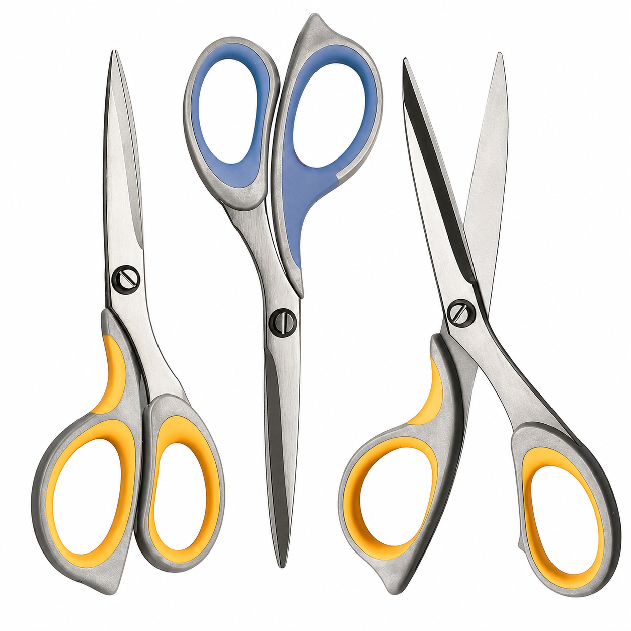 Deli Stainless Steel Anti Stick Scissors, Alloy Stationery,