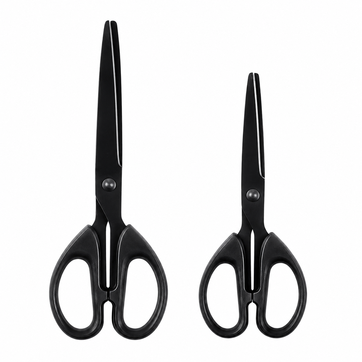 High Hardness Black Blade Scissors Anti Rust Anti Office Shears