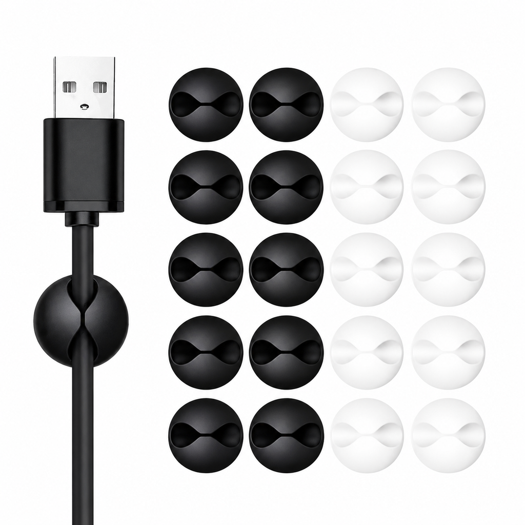 5/50pcs Mini Cable Winder Organizer Usb Charging Cable