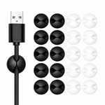 Mini Cable Winder USB Cord Organizer Self Adhesive Clip