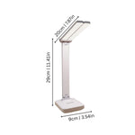 LumaFold LED Desk Lamp Touch Control Foldable Design