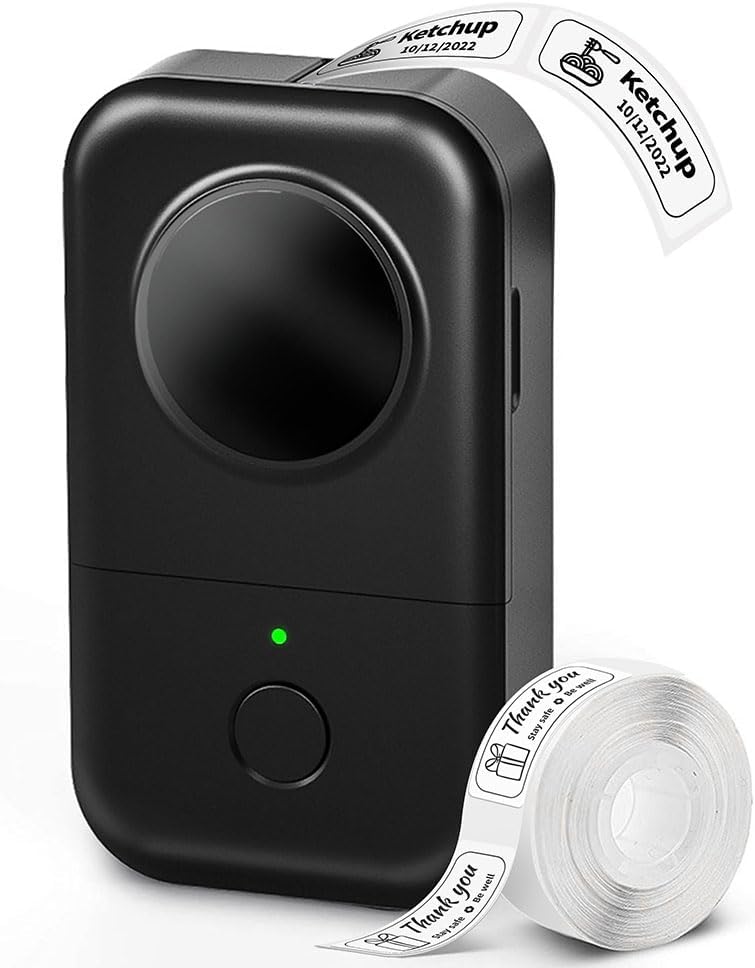 D30 Bluetooth Thermal Label Maker Compact Inkless Printer