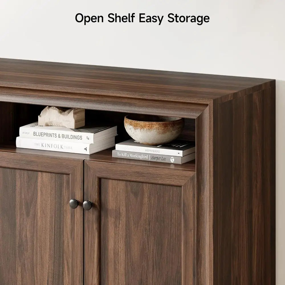 60 Inch Modern Sideboard Buffet Cabinet with Storage