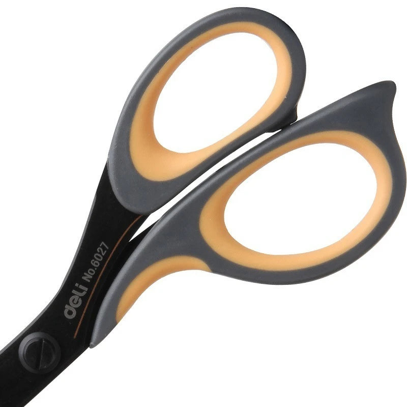 Deli Stainless Steel Anti Stick Scissors, Alloy Stationery,