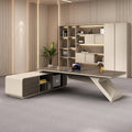 Minimalist Executive Office Desk for Organized Workspaces