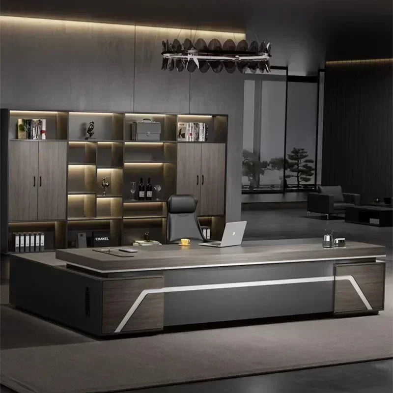 Elevatable Minimalist Corner Desk for Home and Office