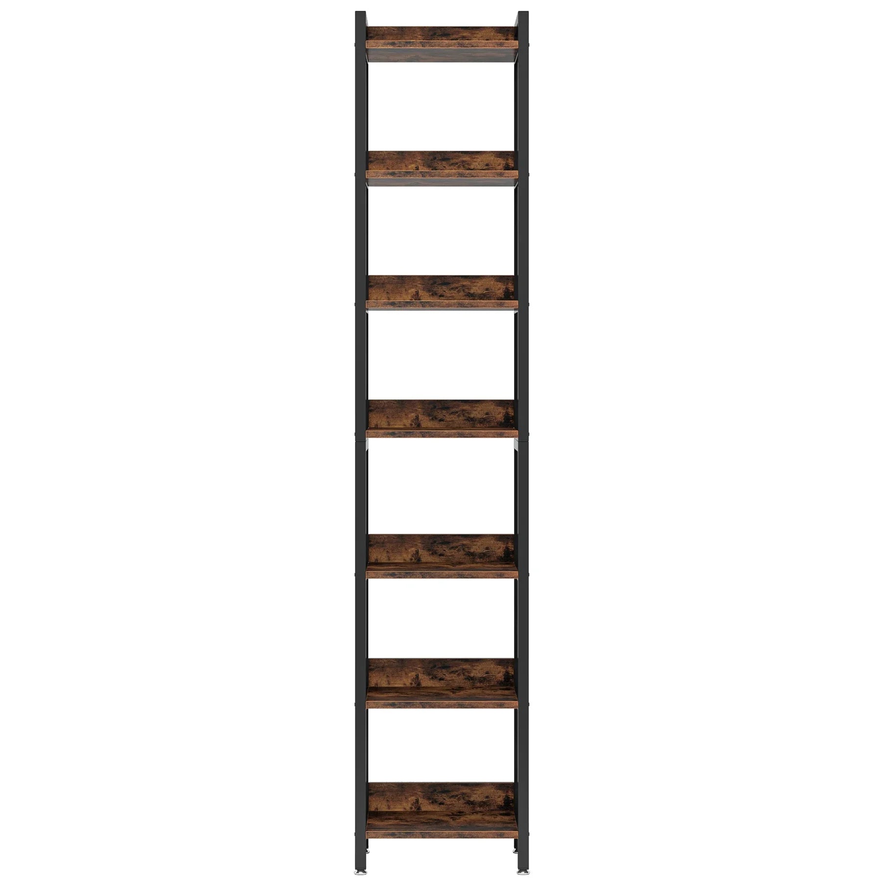 Tribesigns Extra Tall Narrow Bookshelf - 7 Tier Storage