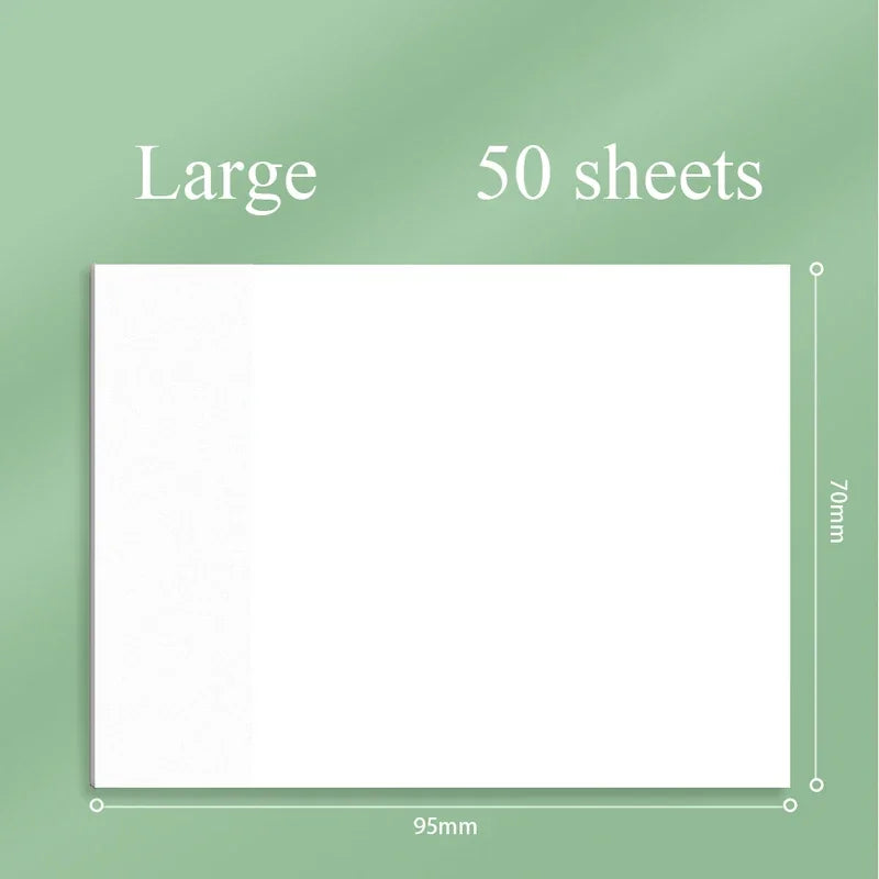 50sheets Transparent Posted It Sticky Note Pads Notepads