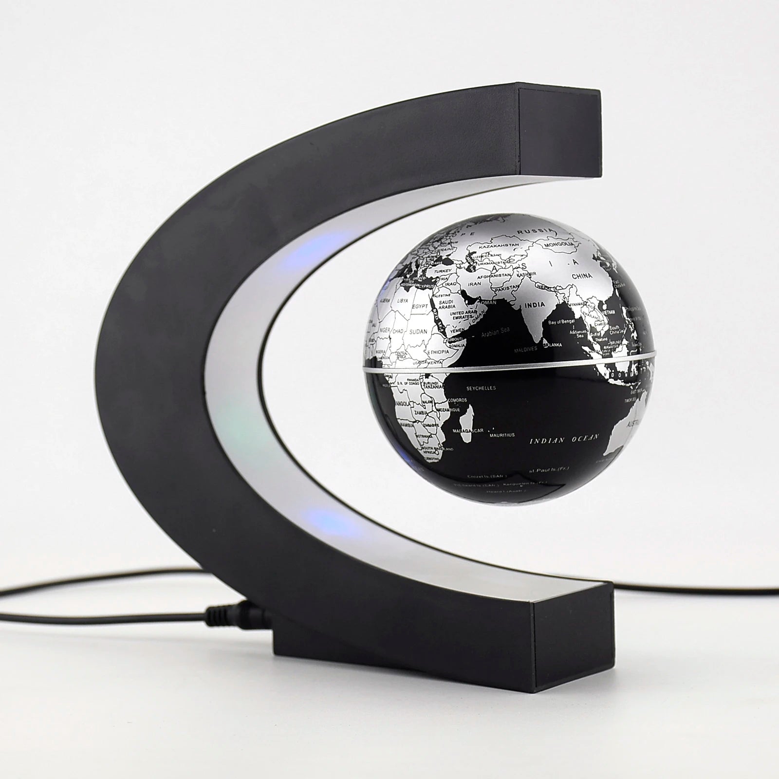 Magnetic Floating Globe LED Lamp - Unique Home Decor