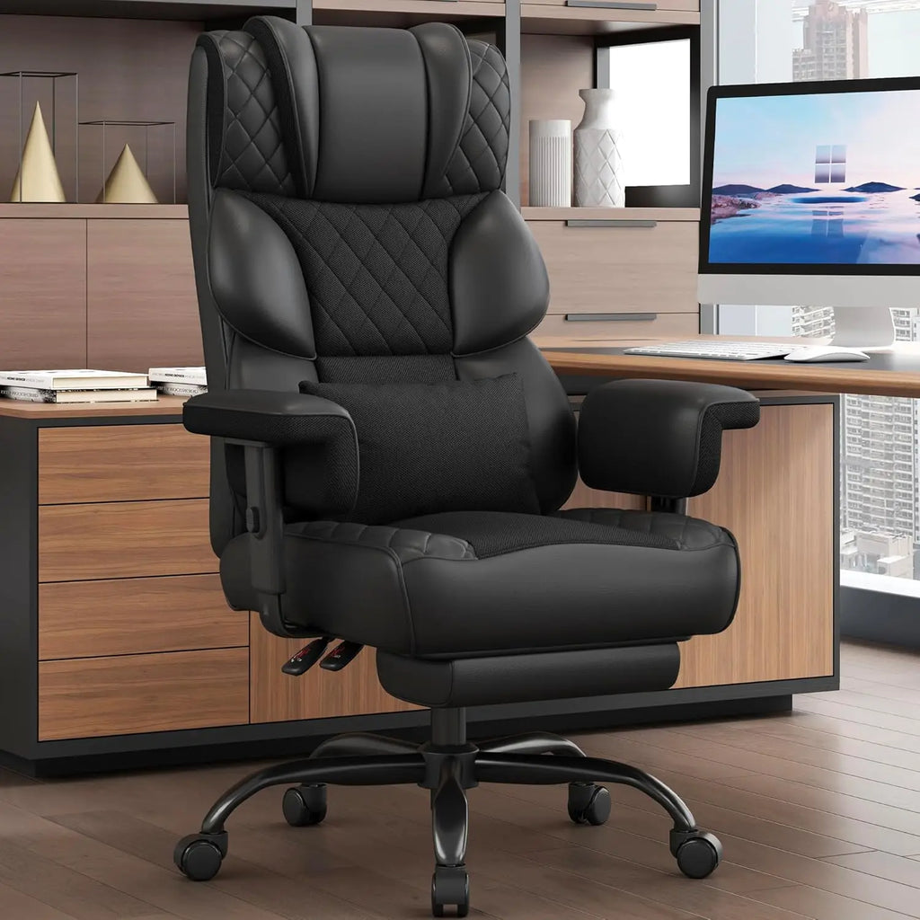 Ergonomic High Back Chair with Adjustable Features