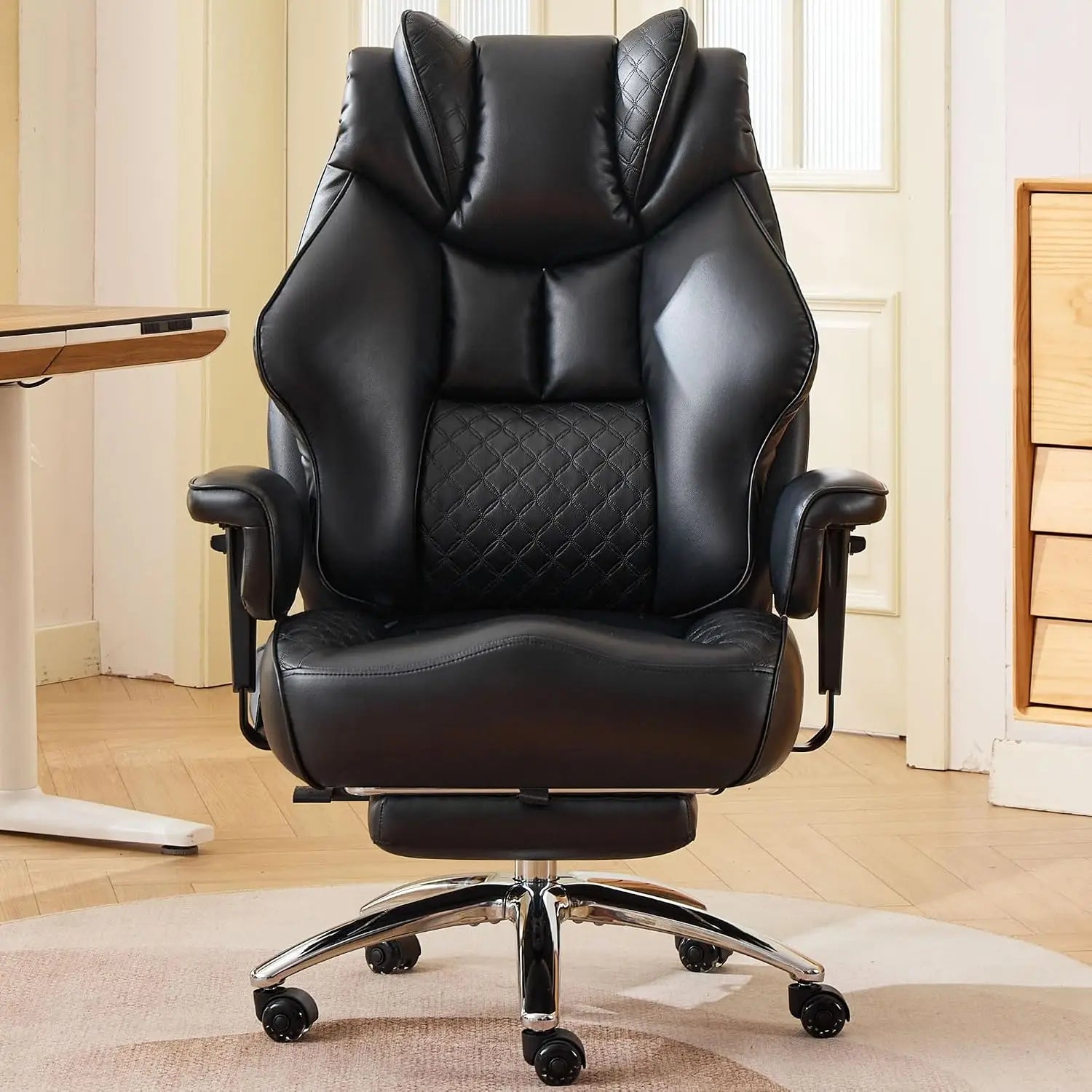 500LBS Big and Tall Gaming Chair with Adjustable Support