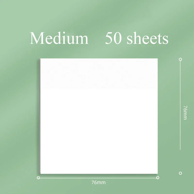 50sheets Transparent Posted It Sticky Note Pads Notepads