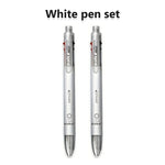 ColorNest 6 In 1 Pen Set Plastic Retractable Multi Ink Barrel