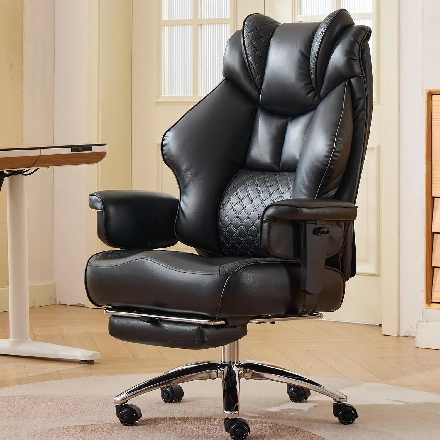 500LBS Big and Tall Gaming Chair with Adjustable Support