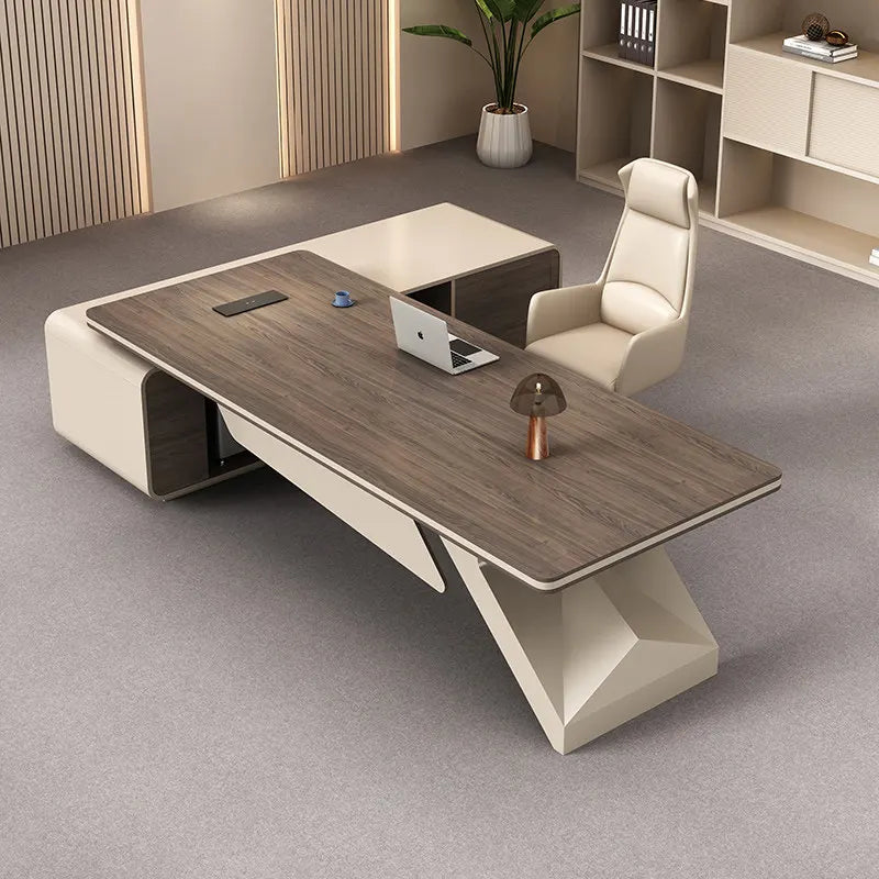 Minimalist Executive Office Desk for Organized Workspaces