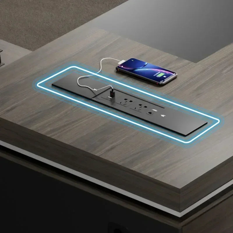 Elevatable Minimalist Corner Desk for Home and Office