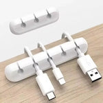 Silicone Usb Cable Organizer Usb Charging Cable Winder