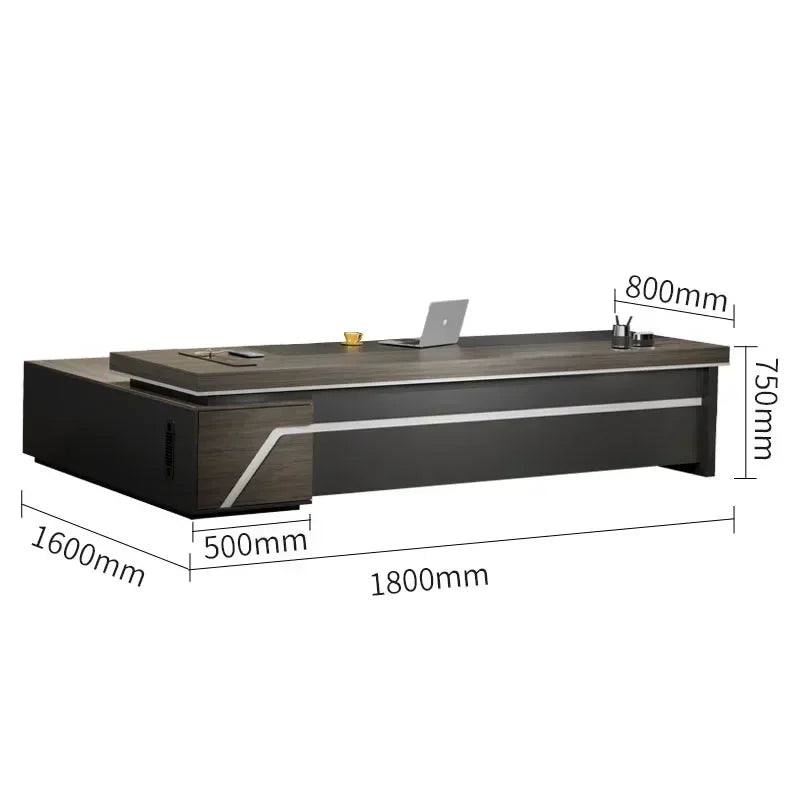 Elevatable Minimalist Corner Desk for Home and Office