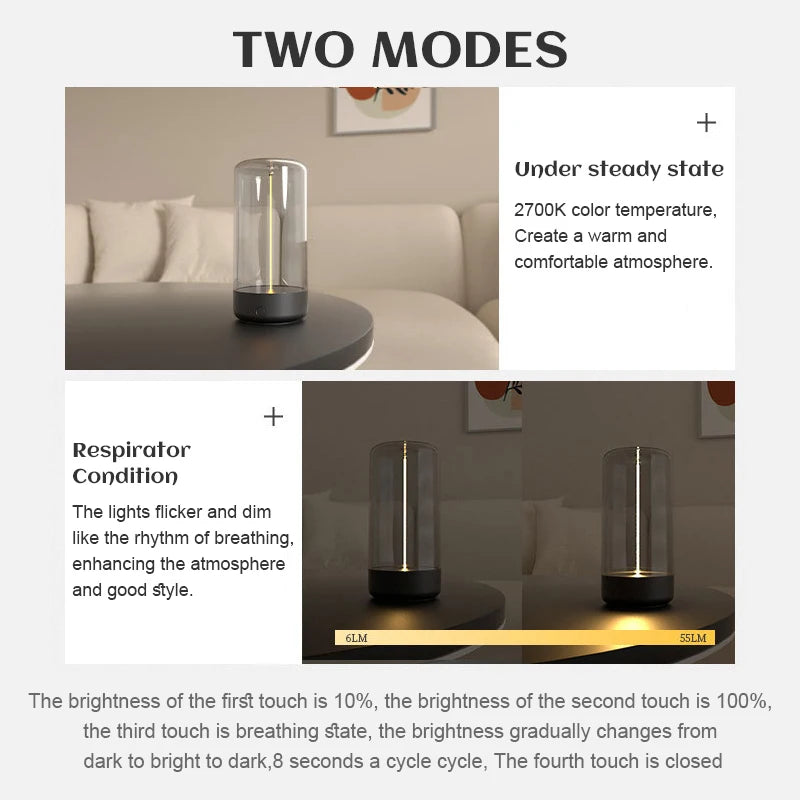AUGE Cordless Magnetic LED Desk Lamp