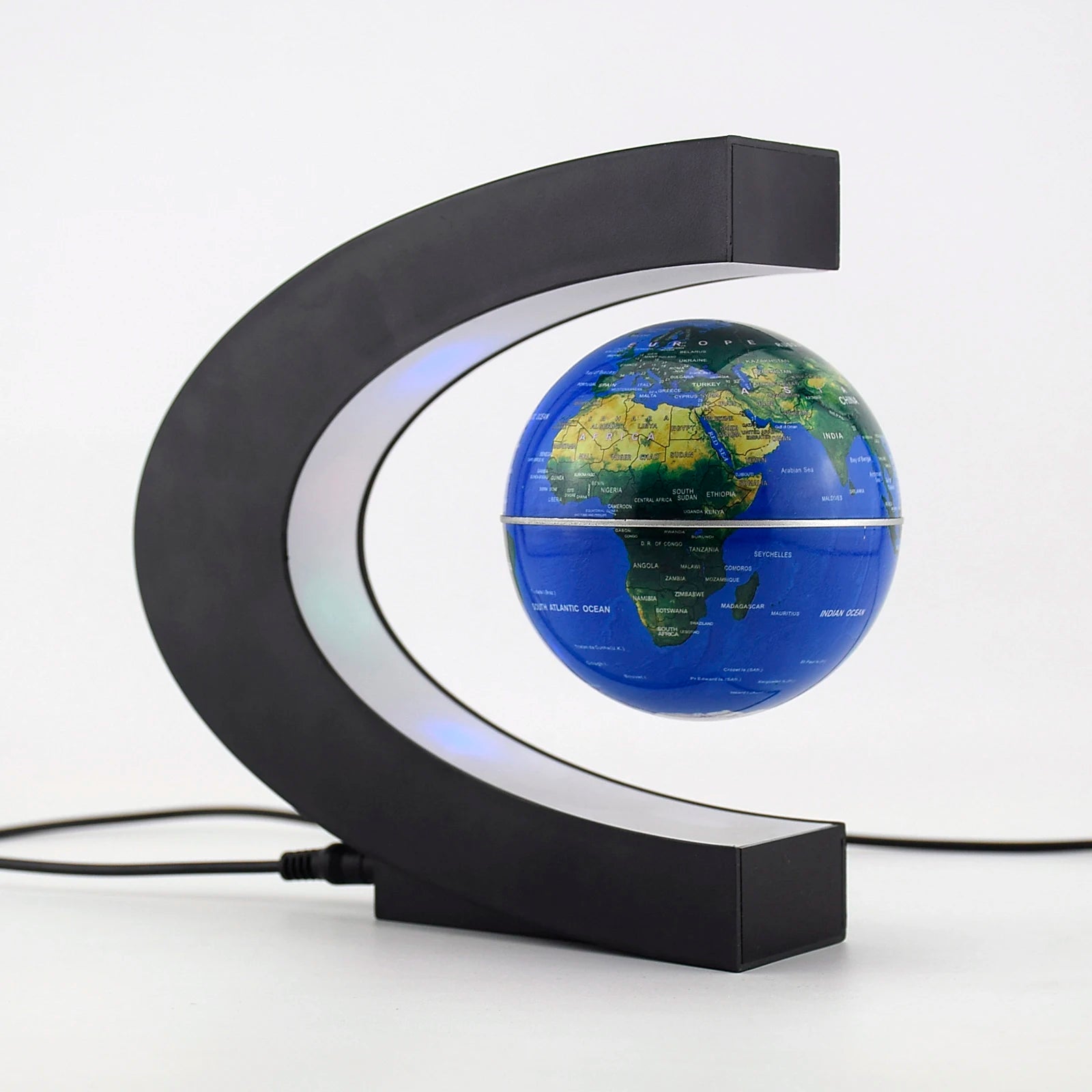 Magnetic Floating Globe LED Lamp - Unique Home Decor