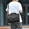Executive Leather-Look Commuter Briefcase - product view 1