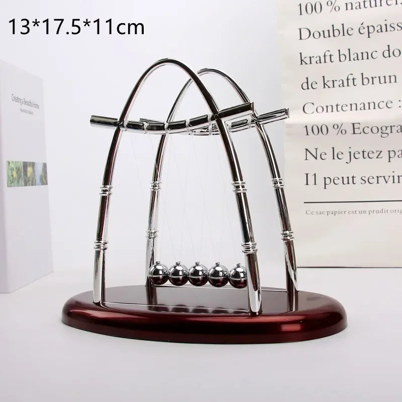 Newton Cradle Balance Steel Balls - Perpetual Motion Desk Toy