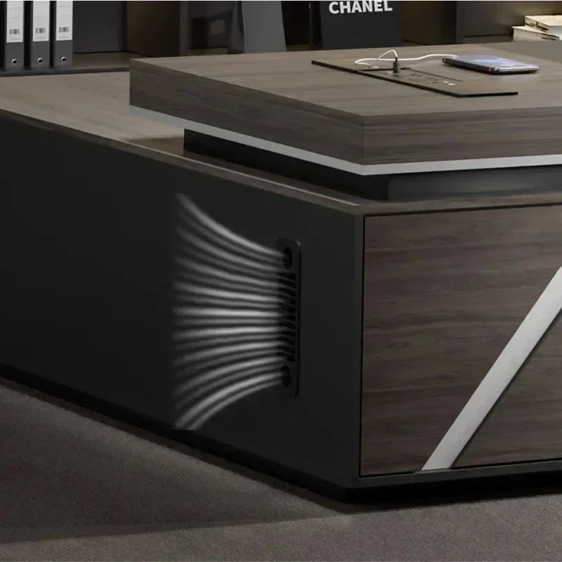 Elevatable Minimalist Corner Desk for Home and Office