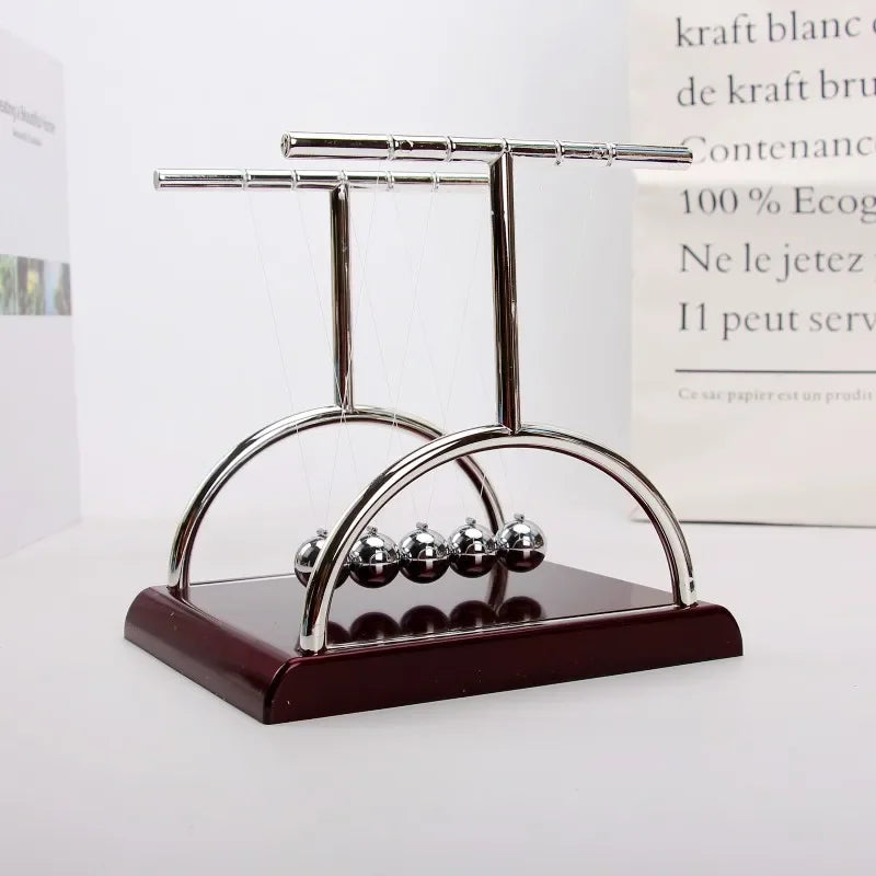 Newton Cradle Balance Steel Balls - Perpetual Motion Desk Toy