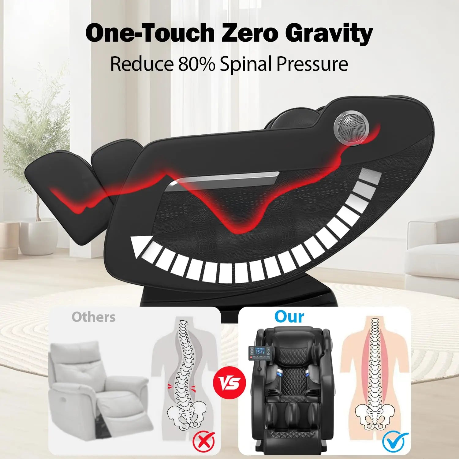 Full Body Zero Gravity Massage Chair with Heating