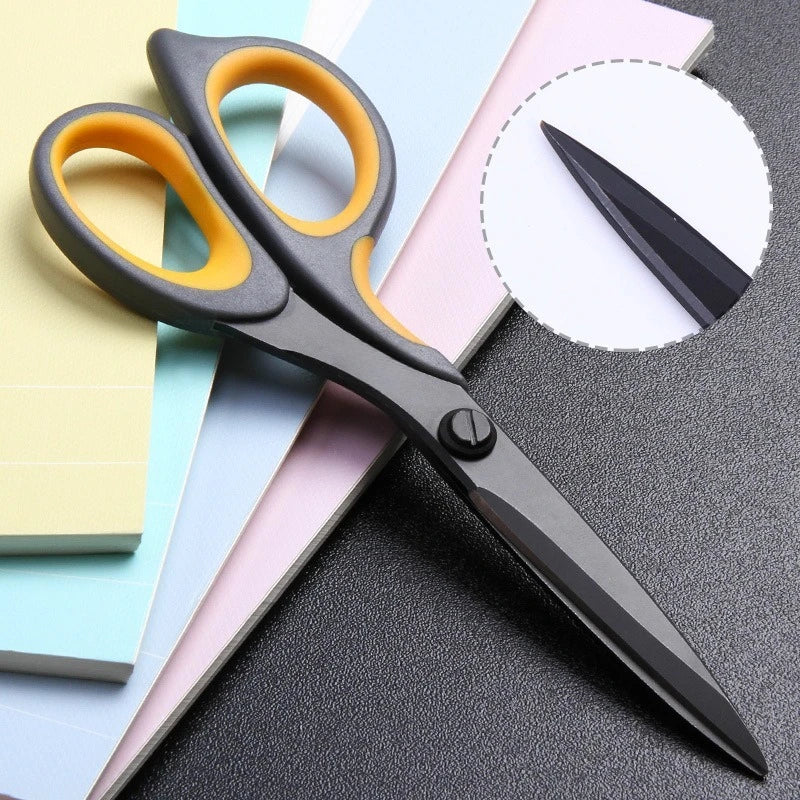 Deli Stainless Steel Anti Stick Scissors, Alloy Stationery,