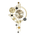Modern Gold Silent Wall Clock for Office & Home