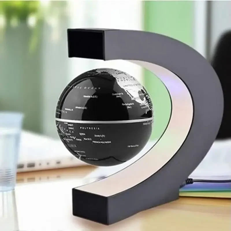 Magnetic Floating Globe LED Lamp - Unique Home Decor