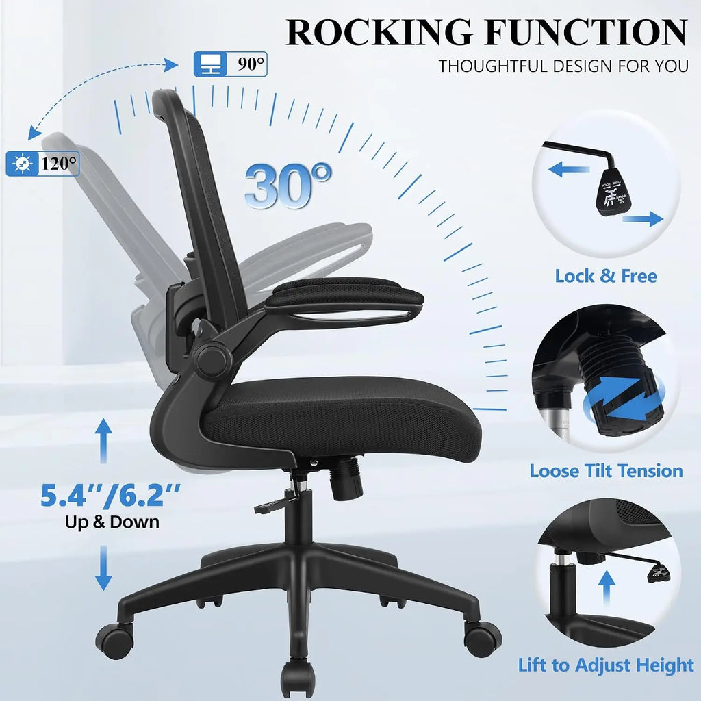 Ergonomic High Back Mesh Office Chair with Lumbar Support