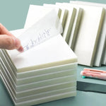 Transparent Sticky Note Pads PET Clear 50 Sheet Set