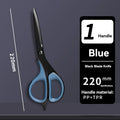 Deli Stainless Steel Anti Stick Scissors, Alloy Stationery,