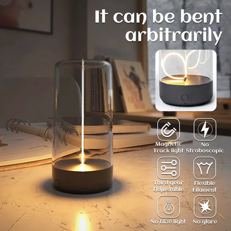 AUGE Cordless Magnetic LED Desk Lamp