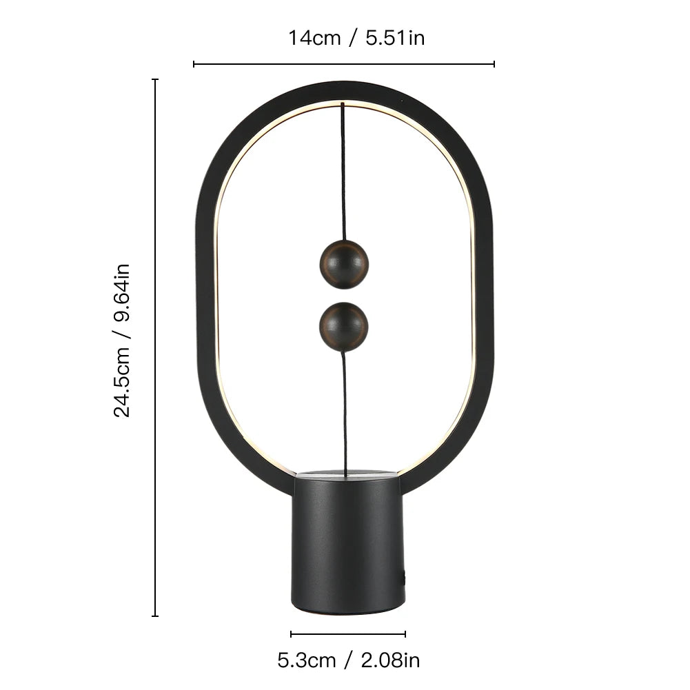 LED Mini Balance Light - Magnetic Touch Control Lamp