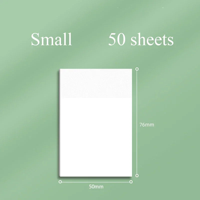 50sheets Transparent Posted It Sticky Note Pads Notepads