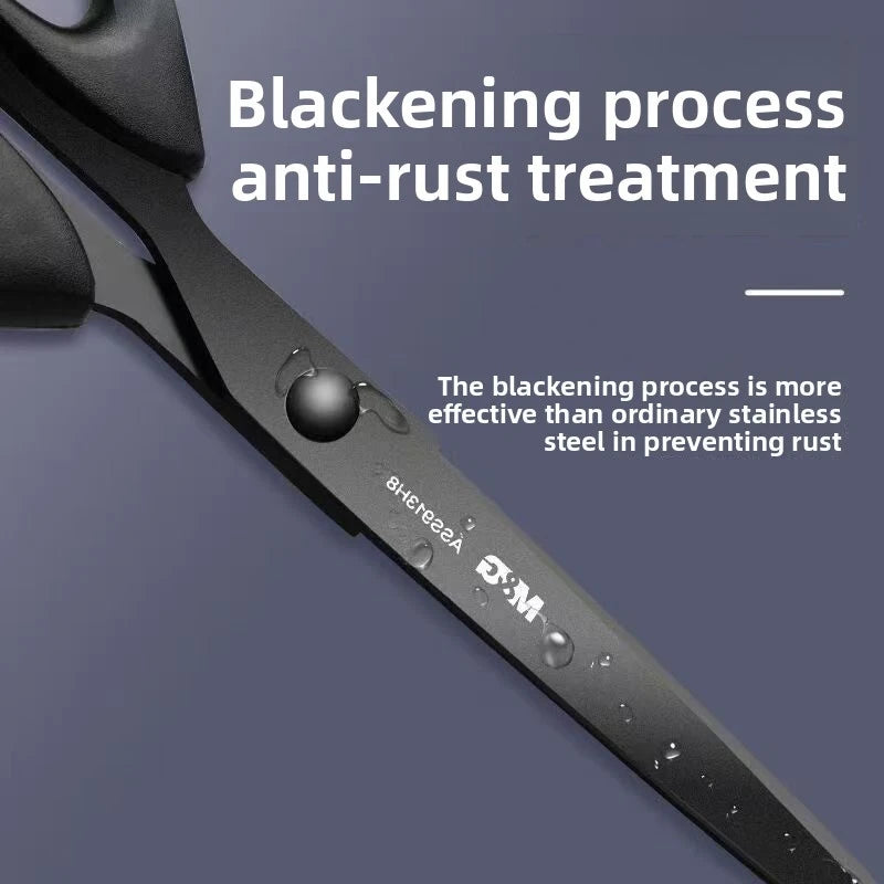 High Hardness Black Blade Scissors Anti Rust Anti