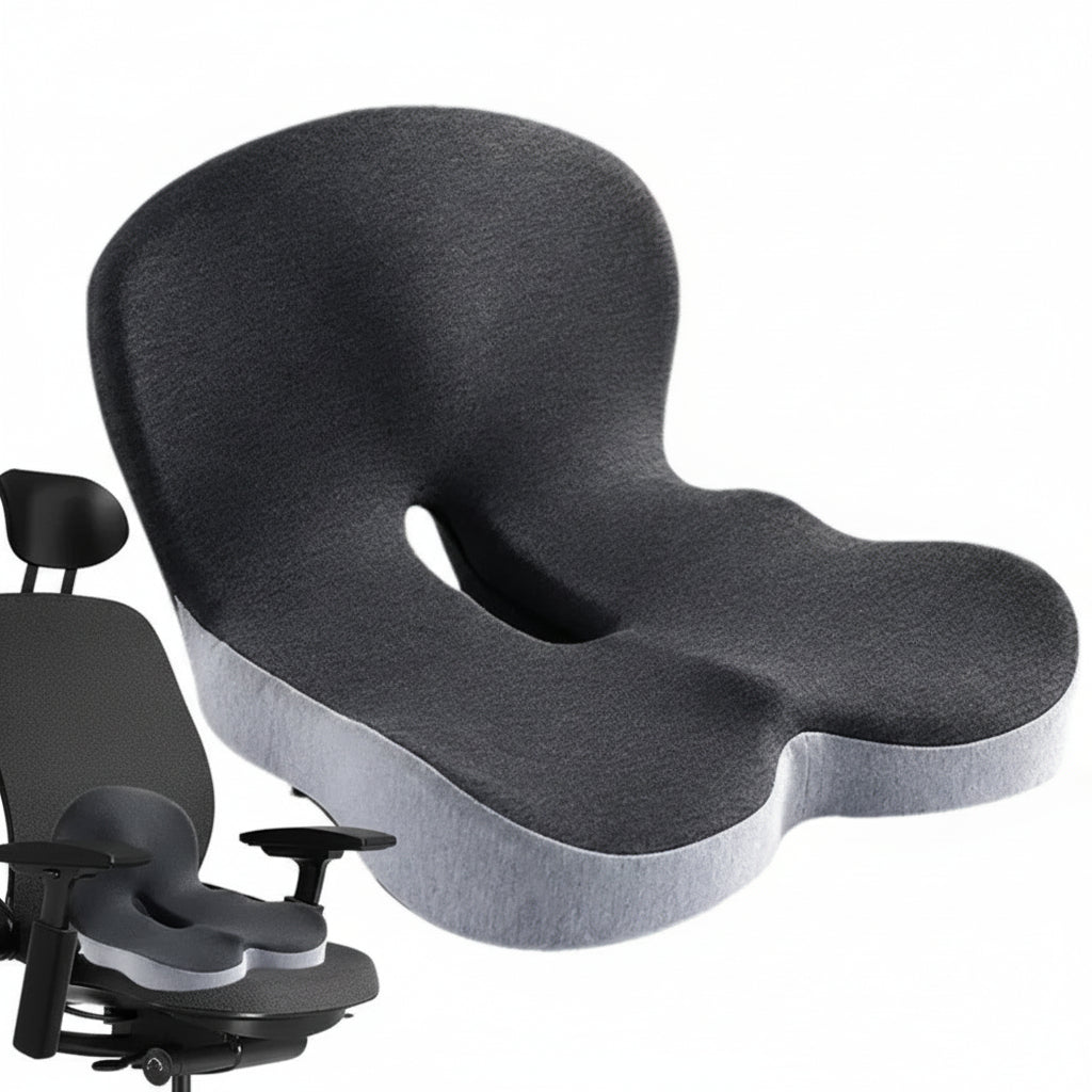 Avenrest Seat And Back Support Memory Foam Chair Cushion