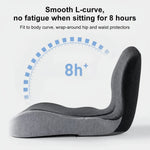Avenrest Seat And Back Support Memory Foam Chair Cushion
