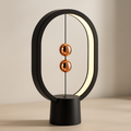 LED Mini Balance Light Creative Desktop Bedroom Lamp USB Oval Magnetic Air Switch Eye Protection Night Light Touch Control Night cover image